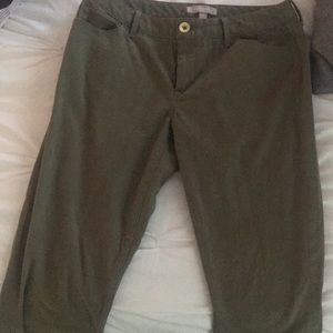 Banana republic olive pants